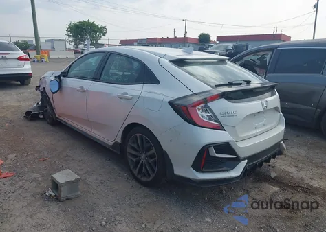 2021 Honda Civic Sport из США, поврежденный, VIN SHHFK7H42MU204308